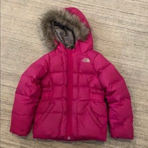Girls North Face winter coat